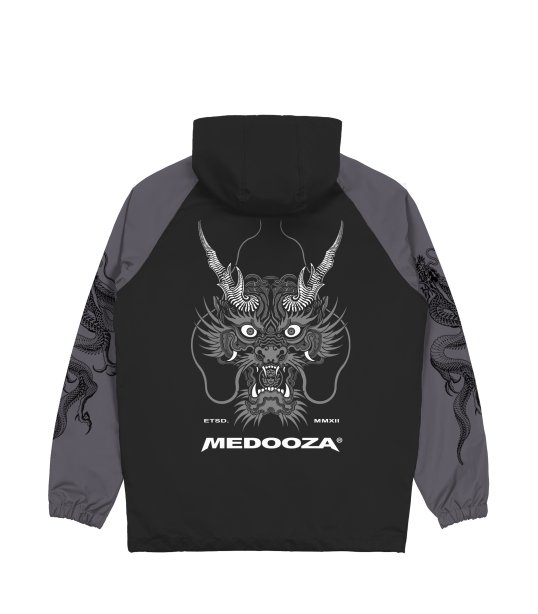 Куртка Storm MEDOOZA "Super Dragon" (черно-серый)
