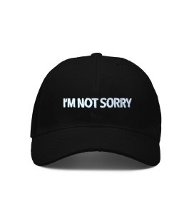 Кепка MEDOOZA "Not Sorry" (черный)