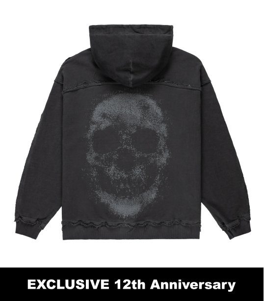 Худи MEDOOZA Garment Dyed 'Washed Skull'