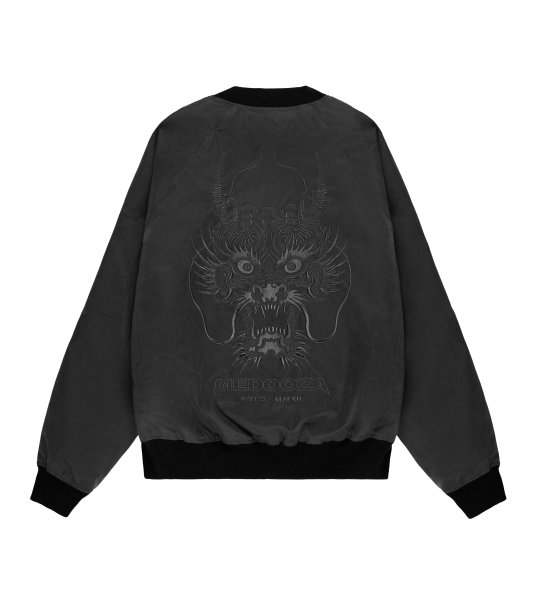 Бомбер MEDOOZA "Dragon Head" (графит)