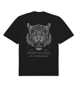 Футболка MEDOOZA "Tiger Head" (черный)