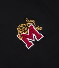 Свитшот Half-zip MEDOOZA «Tiger College» (W) (черный)