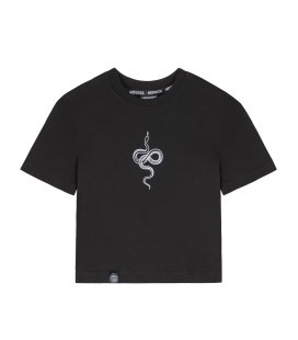 Футболка MEDOOZA "Snake" (W) (черный)