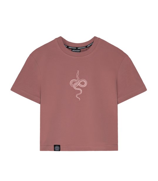 Футболка MEDOOZA "Snake" (W) (розовый)