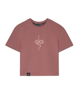Футболка MEDOOZA "Snake" (W) (розовый)