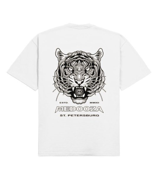 Футболка MEDOOZA "Tiger Head" (белый)