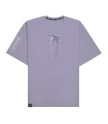 Футболка boxy MEDOOZA "Birds" (сирень)