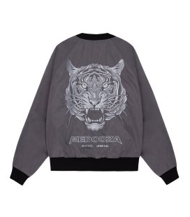Бомбер MEDOOZA "Tiger Head" (графит)