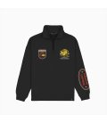 Half-Zip MEDOOZA "Coffee Crew" (чёрный)