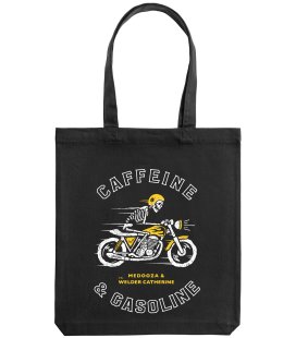 Сумка MEDOOZA "Caffeine & Gasoline" (чёрный)