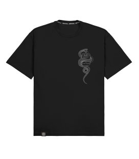 Футболка MEDOOZA "Coffee Snake" (чёрный)