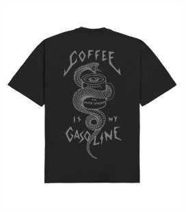 Футболка MEDOOZA "Coffee Snake" (чёрный)