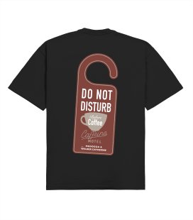 Футболка MEDOOZA "Do not Disturb" (чёрный)