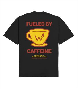 Футболка MEDOOZA "Fueled by Coffee" (чёрный)