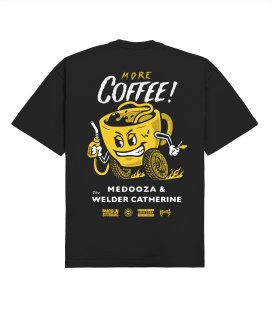 Футболка MEDOOZA "More Coffee" (чёрный)