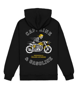 Худи MEDOOZA "Caffeine & Gasoline" (чёрный)