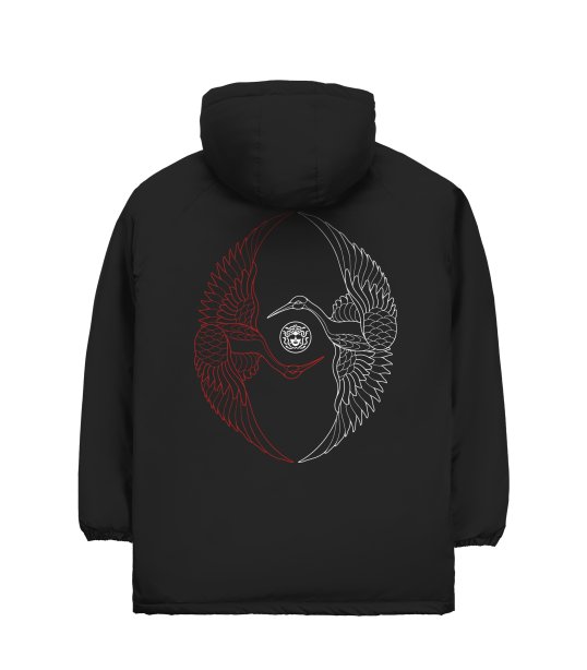 Куртка Storm W MEDOOZA "Crane Twins" (черный)