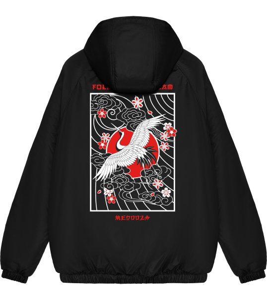 Куртка Jack300 MEDOOZA "Журавль" (черный)