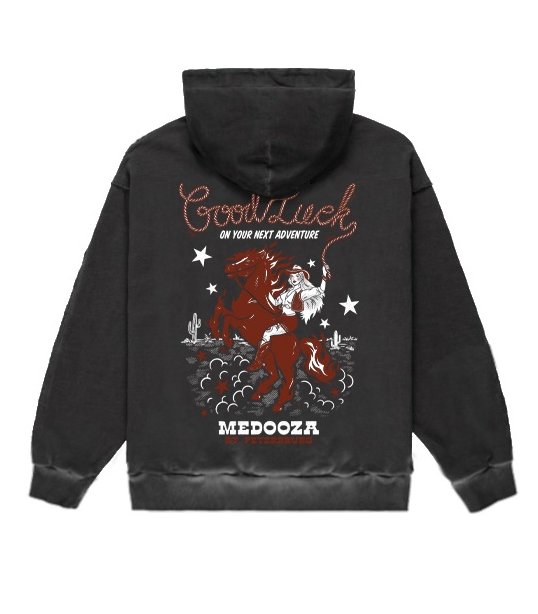 Худи MEDOOZA "Наездница" (темно-серый)