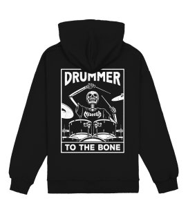 Худи MEDOOZA "Drummer to the Bone" (чёрный)