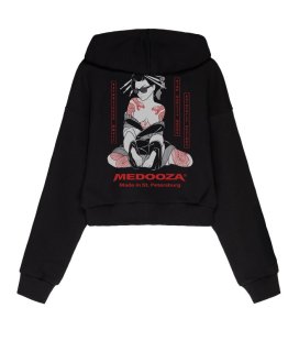 Худи MEDOOZA "Geisha II" (W) (черный)