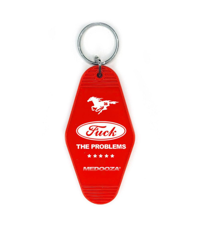 Брелок MEDOOZA "Mustang" (красный)