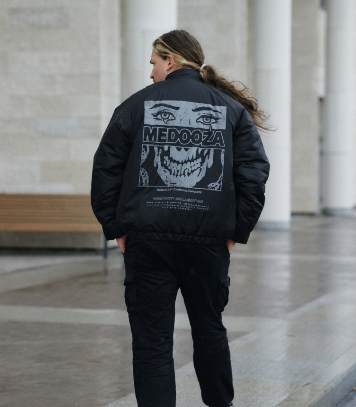 Бомбер Anabolic MEDOOZA "Face" (черный)