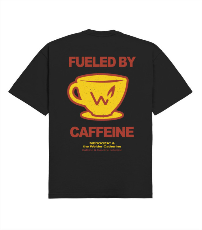 Футболка MEDOOZA "Fueled by Coffee" (чёрный)