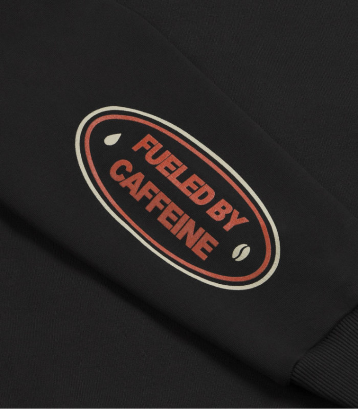 Half-Zip MEDOOZA "Coffee Crew" (чёрный)