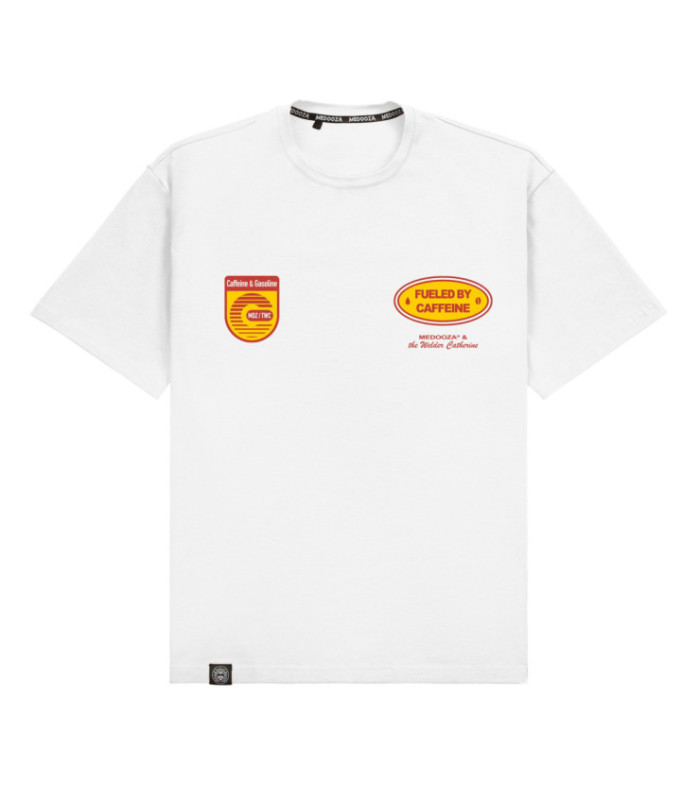 Футболка MEDOOZA "Fueled by Coffee" (белый)