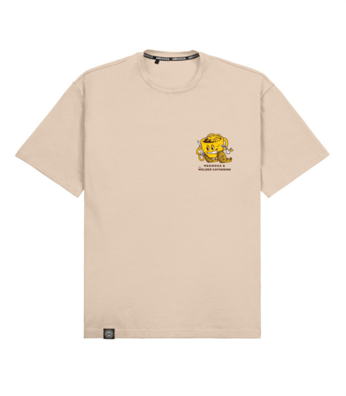 Футболка MEDOOZA "More Coffee" (бежевый)