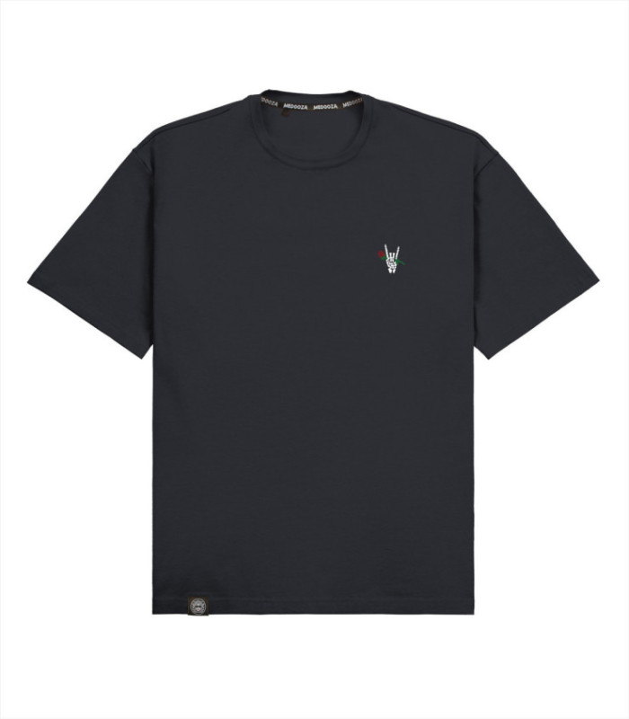 Футболка MEDOOZA "Horns_embr" (графит)