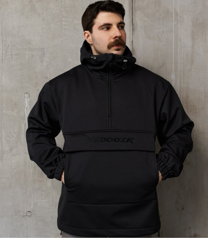 Анорак MEDOOZA SoftShell (черный)