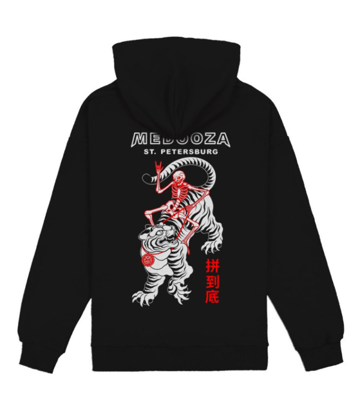 Худи MEDOOZA "Tiger Rodeo" (черный)