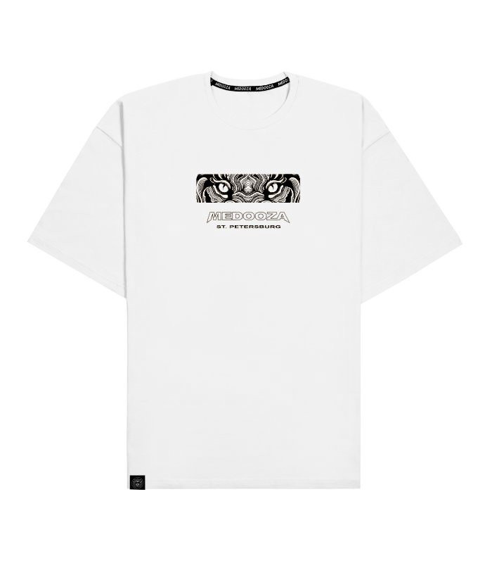 Футболка MEDOOZA "Tiger Head" (белый)