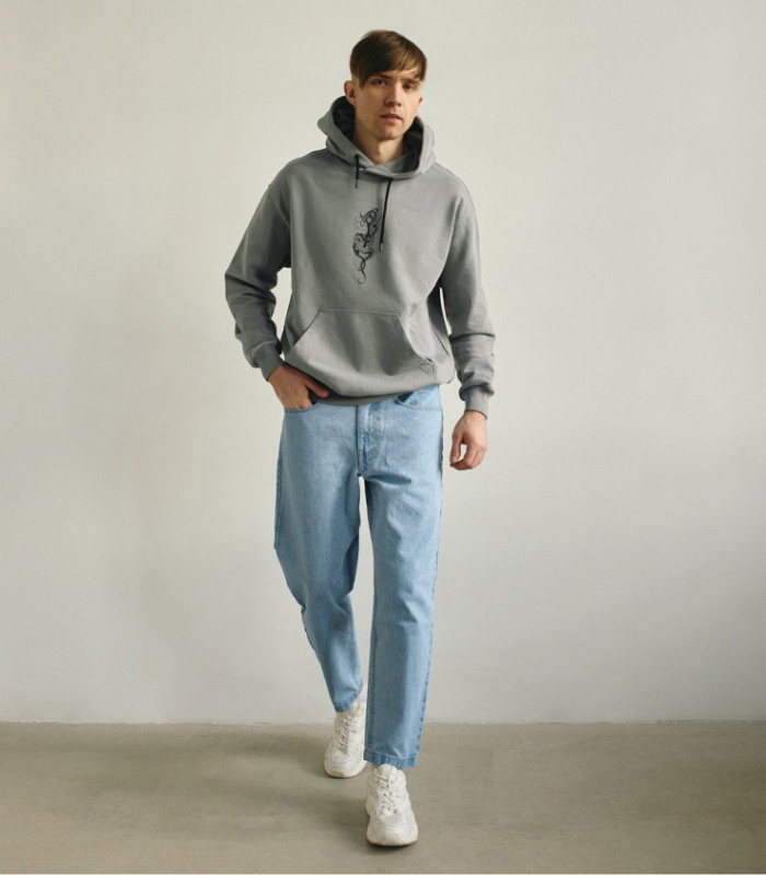 Джинсы MEDOOZA "Metal Logo" (синий)