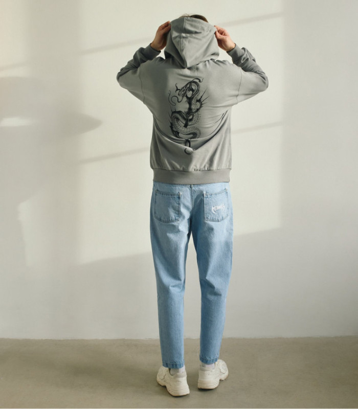 Джинсы MEDOOZA "Metal Logo" (синий)