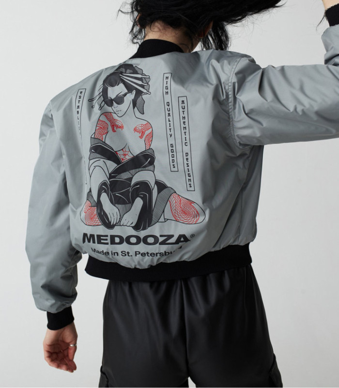 Бомбер MEDOOZA 2-сторон. "Asian Dream" (W)