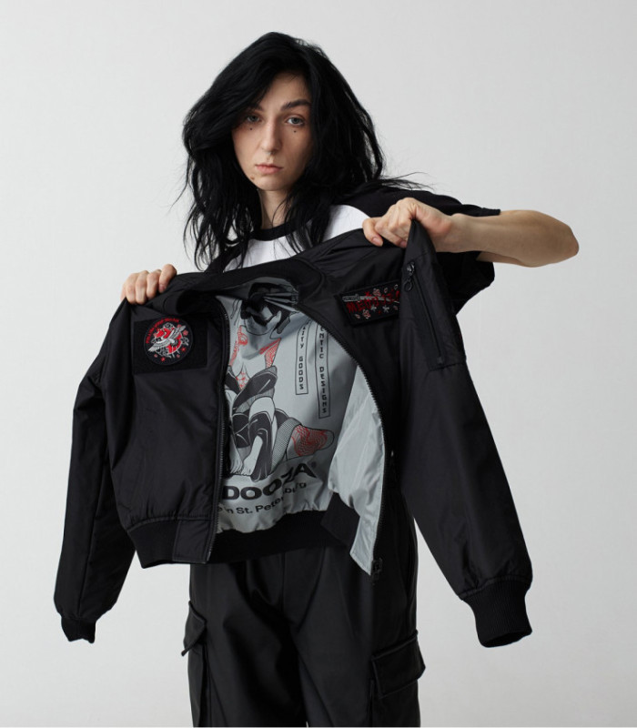 Бомбер MEDOOZA 2-сторон. "Asian Dream" (W)