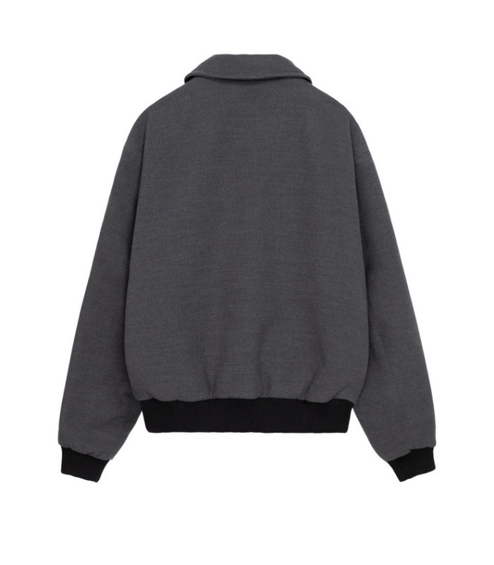 Бомбер-пальто MEDOOZA (темно-серый)