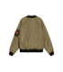 Бомбер MEDOOZA с патчами "Bushido" (оливковый)