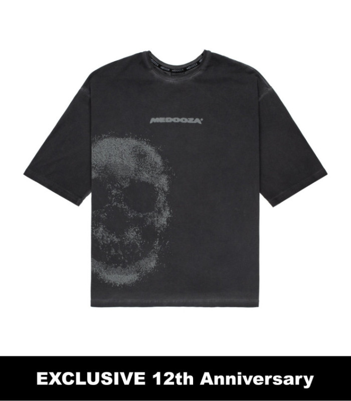 Футболка MEDOOZA Garment Dyed 'Washed Skull'
