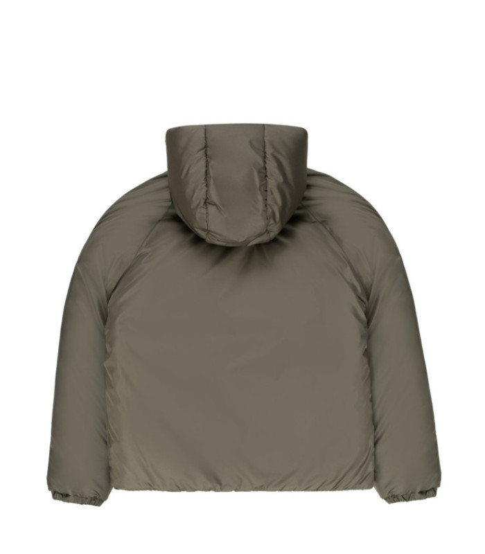 Зимний бомбер MEDOOZA "Metal logo embr" (хаки)