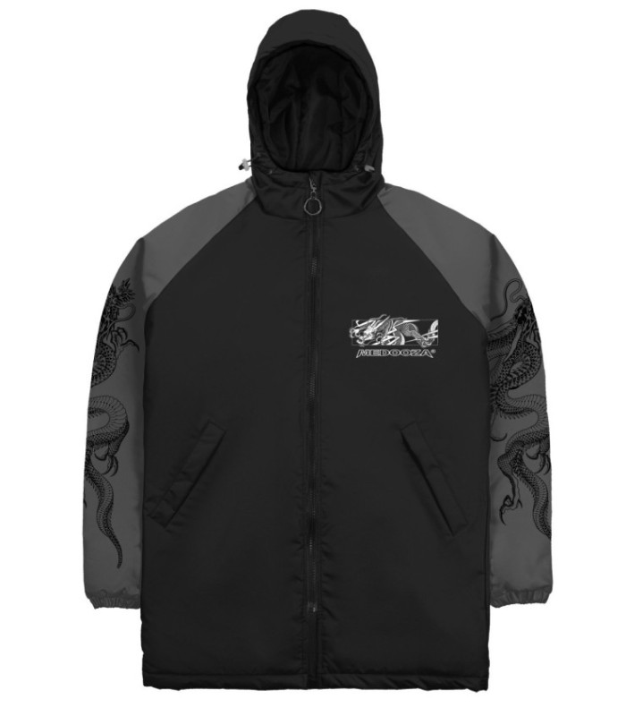 Куртка Storm W MEDOOZA "Super Dragon" (черно-серый)