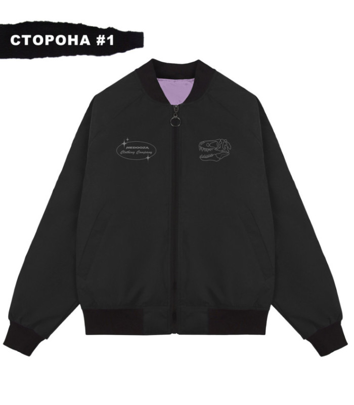 Бомбер MEDOOZA 2-сторон. "Dino II embr/Dino"