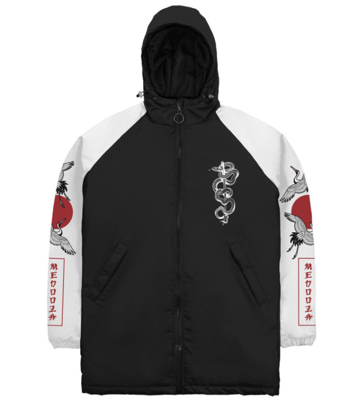 Куртка Storm W MEDOOZA "Japaniac II" (черно-белый)