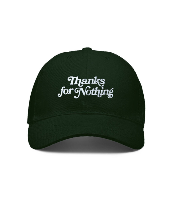 Кепка MEDOOZA "Thanks" (темно-зеленый)