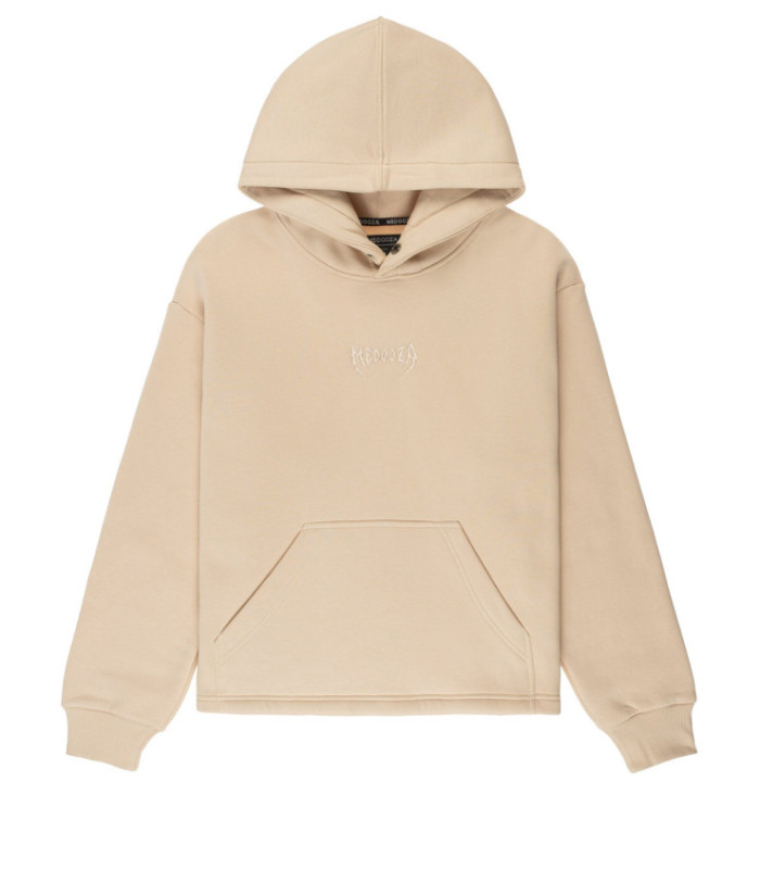 Худи MEDOOZA "Metal Logo embr" (бежевый начес)