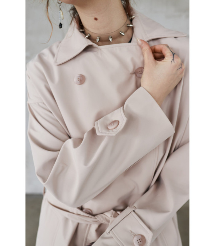 Тренч MEDOOZA "Snake" (W) (бежевый)