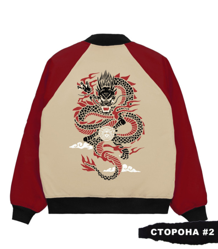 Бомбер MEDOOZA 2-сторон. "D-Tiger//Dragon"